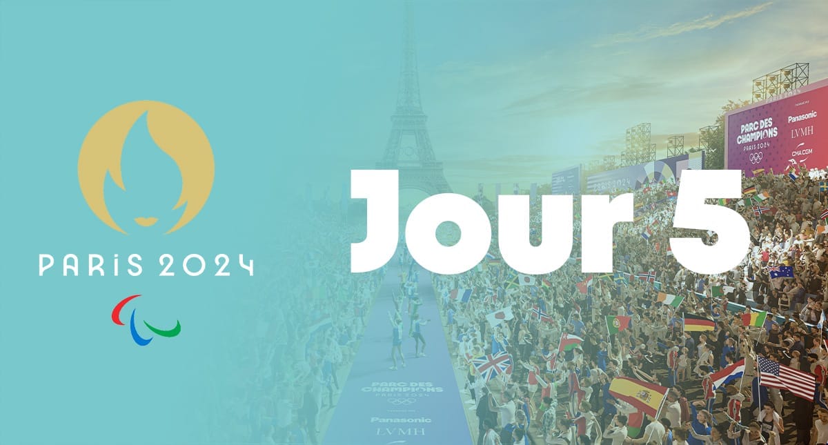 Live Blog Jeux Paralympiques Paris 2024 [Jour 5]