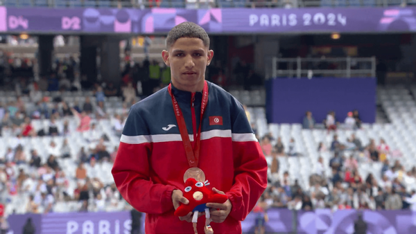 Amen Allah Tissaoui, médaillé de bronze à 19 ans